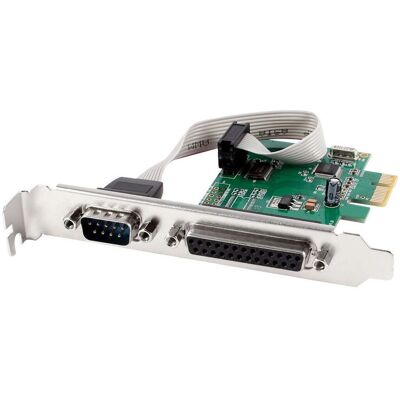 Gembird PEX-COMLPT-01 Schnittstellenkarte - Seriell & Parallel - PCIe Gembird PEX-COMLPT-01 Schnittstellenkarte - Seriell & Parallel - PCIe