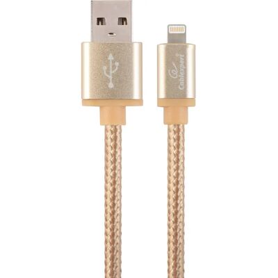 Cablexpert Lightning-Kabel - 1,8 m Gold - USB A zu Lightning Cablexpert Lightning-Kabel - 1,8 m Gold - USB A zu Lightning