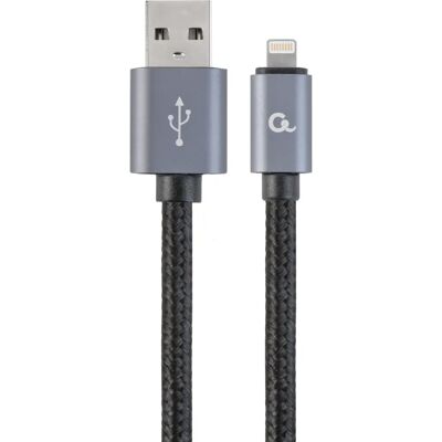 Gembird CCB-MUSB2B-AMLM-6 Handy-Kabel - Schwarz - 1,8 m Gembird CCB-MUSB2B-AMLM-6 Handy-Kabel - Schwarz - 1,8 m