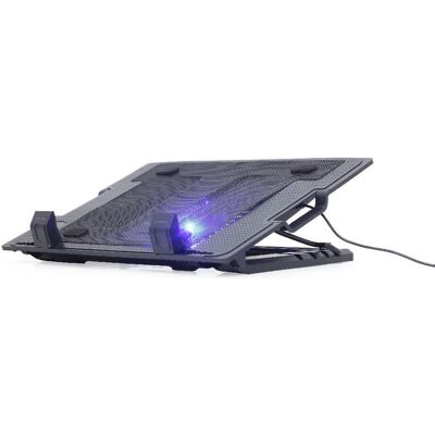 Gembird NBS-1F17T-01 Laptop Cooling Pad - 17" - Black Gembird NBS-1F17T-01 Laptop Cooling Pad - 17" - Black