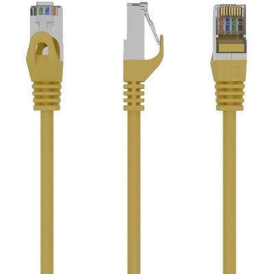Gembird PP6-1M/Y Gelbes Cat6 Netzwerk Kabel Gembird PP6-1M/Y Gelbes Cat6 Netzwerk Kabel