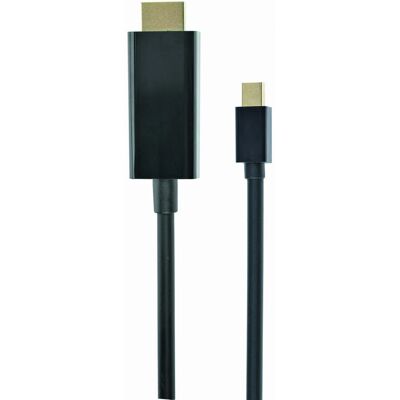 Câble Mini DisplayPort vers HDMI Gembird 4K - 1,8m - Publicité Câble Mini DisplayPort vers HDMI Gembird 4K - 1,8m - Publicité