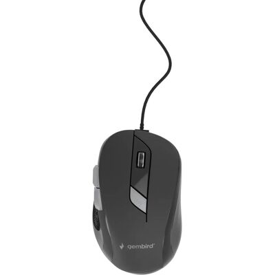 Gembird MUS-6B-01 Ambidextrous USB Optischer Maus Gembird MUS-6B-01 Ambidextrous USB Optischer Maus