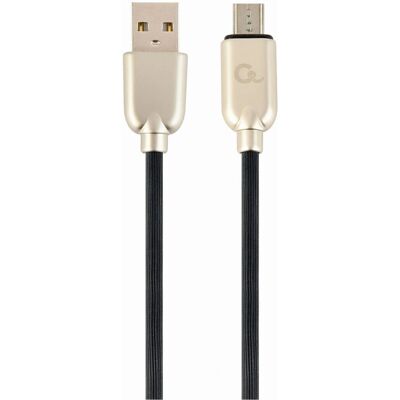 Cablexpert CC-USB2R-AMMBM-1M Micro-USB 2.0 USB-Kabel - Schwarz Cablexpert CC-USB2R-AMMBM-1M Micro-USB 2.0 USB-Kabel - Schwarz