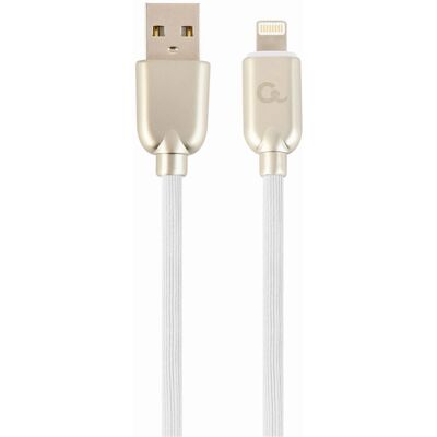 Cablexpert CC-USB2R-AMLM-2M-W - Lightning-Kabel - Weiß - 2m - Lightning-Kabel Cablexpert CC-USB2R-AMLM-2M-W - Lightning-Kabel - Weiß - 2m - Lightning-Kabel
