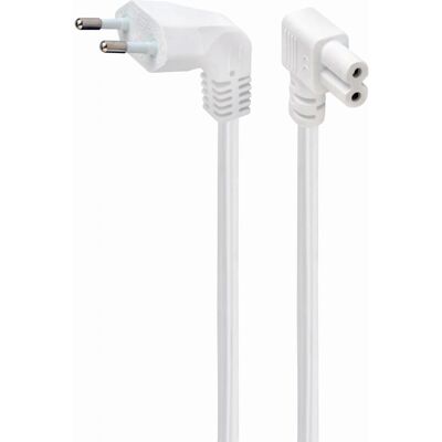 Gembird PC-184L-VDE-2.5M-W Netzkabel - Weiß - Power Cable Gembird PC-184L-VDE-2.5M-W Netzkabel - Weiß - Power Cable