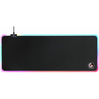 Gembird MP-GAMELED-L LED Gaming-Mauspad Schwarz - Mauspad Gembird MP-GAMELED-L LED Gaming-Mauspad Schwarz - Mauspad
