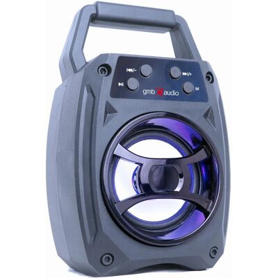 Gembird SPK-BT-14 Tragbarer Bluetooth-Lautsprecher - Wireless 5W - Grau Gembird SPK-BT-14 Tragbarer Bluetooth-Lautsprecher - Wireless 5W - Grau