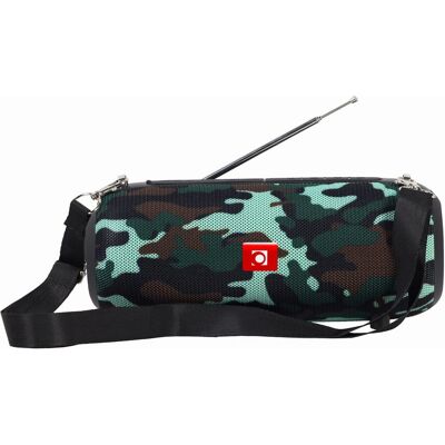 Altoparlante Bluetooth portatile Gembird Camouflage - 5 W - Impermeabile Altoparlante Bluetooth portatile Gembird Camouflage - 5 W - Impermeabile