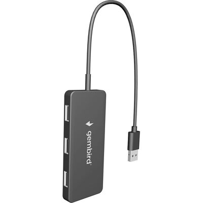 Gembird UHB-U2P4-04 Hub USB - 4 Ports, Noir Gembird UHB-U2P4-04 Hub USB - 4 Ports, Noir