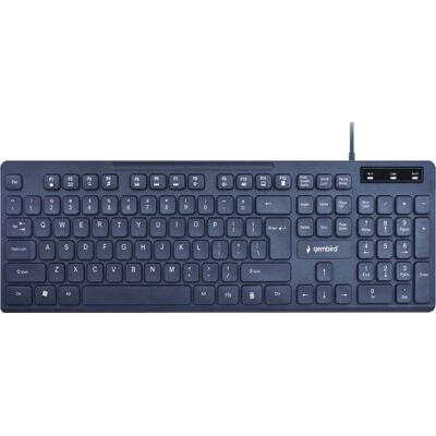 Gembird KB-MCH-04 Multimedia Toetsenbord USB QWERTY US Gembird KB-MCH-04 Multimedia Toetsenbord USB QWERTY US