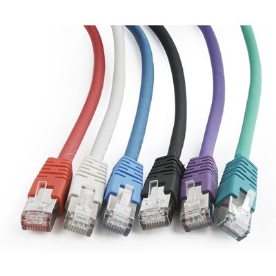 Câble Réseau Gembird PP6A-LSZHCU-B-5M Bleu Cat6a S/FTP - Publicité Câble Réseau Gembird PP6A-LSZHCU-B-5M Bleu Cat6a S/FTP - Publicité