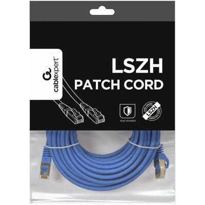 Gembird PP6A-LSZHCU-B-10M Câble Réseau Blue Cat6a S/FTP - Publicité Gembird PP6A-LSZHCU-B-10M Câble Réseau Blue Cat6a S/FTP - Publicité