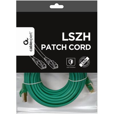 Gembird PP6A-LSZHCU-G-10M Netzwerkkabel - Cat6a S/FTP, Grün Gembird PP6A-LSZHCU-G-10M Netzwerkkabel - Cat6a S/FTP, Grün