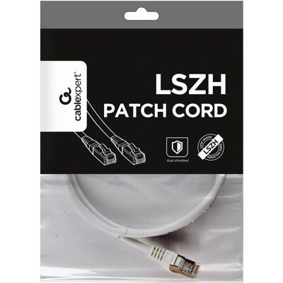 Gembird PP6A-LSZHCU-W-1M Câble réseau Cat6a S/FTP blanc - Publicité Gembird PP6A-LSZHCU-W-1M Câble réseau Cat6a S/FTP blanc - Publicité