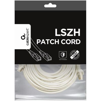 Gembird PP6A-LSZHCU-W-10M Nätverkskabel - Cat6a S/FTP Gembird PP6A-LSZHCU-W-10M Nätverkskabel - Cat6a S/FTP
