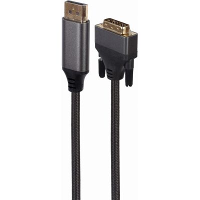 Gembird Model CC-DPM-DVIM-4K-6 - Cablu Adaptator DisplayPort la DVI 4K Gembird Model CC-DPM-DVIM-4K-6 - Cablu Adaptator DisplayPort la DVI 4K