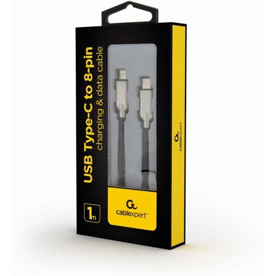 Gembird Cablexpert USB Type-C 1m Noir - Câble Gembird Cablexpert USB Type-C 1m Noir - Câble