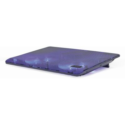 Gembird NBS-2F15-05 Laptop-Kühlpad - Höhenverstellbar, 2 Lüfter - Schwarz Gembird NBS-2F15-05 Laptop-Kühlpad - Höhenverstellbar, 2 Lüfter - Schwarz