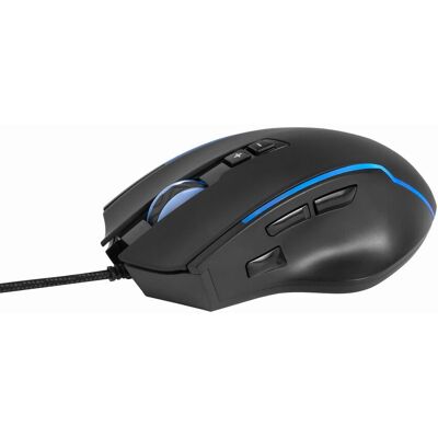 Gembird MUSG-RAGNAR-RX300 Gaming-Maus - 12000 DPI - Schwarz Gembird MUSG-RAGNAR-RX300 Gaming-Maus - 12000 DPI - Schwarz