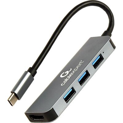 Gembird A-CM-COMBO2-01 USB-C Multi-Port Hub Gembird A-CM-COMBO2-01 USB-C Multi-Port Hub