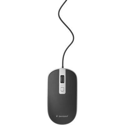 Gembird MUS-4B-06-BS Ambidextrous Optische USB-Maus Gembird MUS-4B-06-BS Ambidextrous Optische USB-Maus