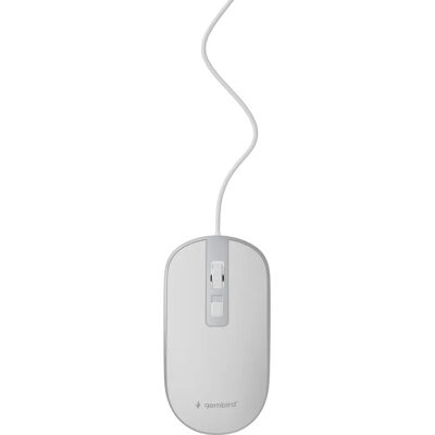 Gembird MUS-4B-06-WS Optische USB-Maus - 1200 DPI Gembird MUS-4B-06-WS Optische USB-Maus - 1200 DPI