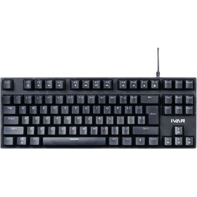 Gembird Gembird IVAR-X100 Mechanische RGB-Gaming-Tastatur - Tastatur Gembird Gembird IVAR-X100 Mechanische RGB-Gaming-Tastatur - Tastatur