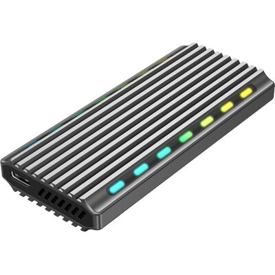 Gembird EE2280-U3C-03 Tároló doboz - Fekete Gembird EE2280-U3C-03 Tároló doboz - Fekete