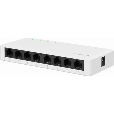 Switch Ethernet Gigabit nereglabil Gembird NSW-G8-01 - Alb Switch Ethernet Gigabit nereglabil Gembird NSW-G8-01 - Alb