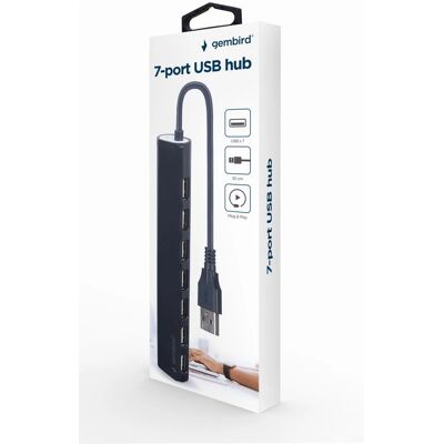Gembird UHB-U2P7-04 7-Port USB Hub - Computerzubehör Gembird UHB-U2P7-04 7-Port USB Hub - Computerzubehör