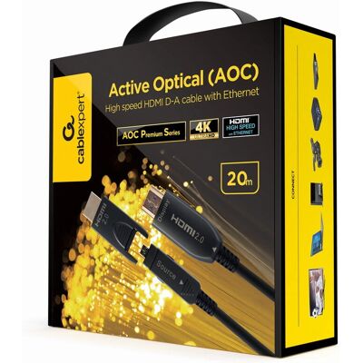 Cavo HDMI Gembird 20m Nero - Tipo A Cavo HDMI Gembird 20m Nero - Tipo A