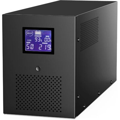 Gembird EG-UPS-036 Gruppo di continuità - 3kVA, 1800W, LCD, 6 Prese Gembird EG-UPS-036 Gruppo di continuità - 3kVA, 1800W, LCD, 6 Prese