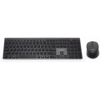Set Tastiera e Mouse Gembird KBS-ECLIPSE-M500-ES - Nero Set Tastiera e Mouse Gembird KBS-ECLIPSE-M500-ES - Nero