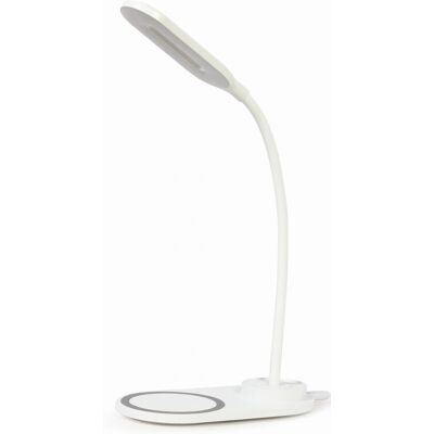 Caricatore wireless Gembird TA-WPC10-LED-01-W - Smartphone Bianco Interno Caricatore wireless Gembird TA-WPC10-LED-01-W - Smartphone Bianco Interno