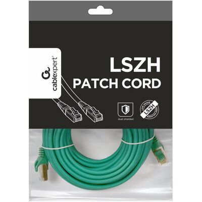 Gembird Modell PP6A-LSZHCU-G-30M Grüner Cat6 S/FTP Netzwerkkabel Gembird Modell PP6A-LSZHCU-G-30M Grüner Cat6 S/FTP Netzwerkkabel