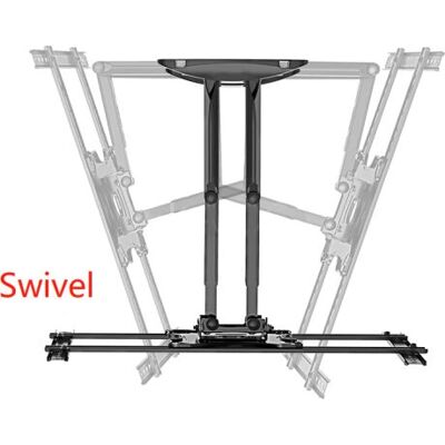 Supporto TV in Acciaio Gembird 80" Movimento Completo - Supporto Murale Supporto TV in Acciaio Gembird 80" Movimento Completo - Supporto Murale