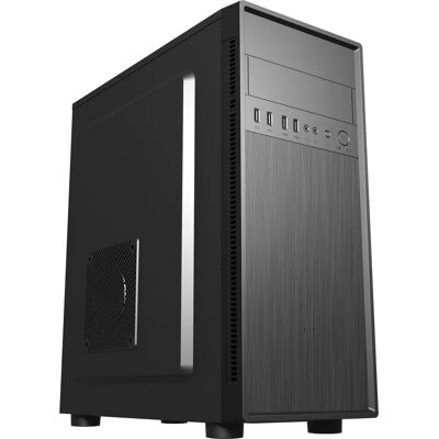 Gembird Fornax 160 Mini Tower Schwarz - PC Gehäuse Gembird Fornax 160 Mini Tower Schwarz - PC Gehäuse