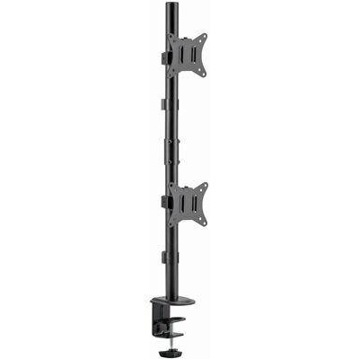 Gembird MA-D2-02 Regulowany pionowy uchwyt na 2 monitory - Uchwyt na monitor Gembird MA-D2-02 Regulowany pionowy uchwyt na 2 monitory - Uchwyt na monitor