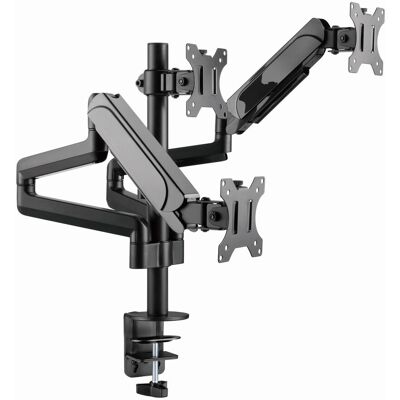 Soporte de monitor Gembird MA-DA3-01 - VESA ajustable 75x75/100x100, Para pantallas de 17-27" Soporte de monitor Gembird MA-DA3-01 - VESA ajustable 75x75/100x100, Para pantallas de 17-27"