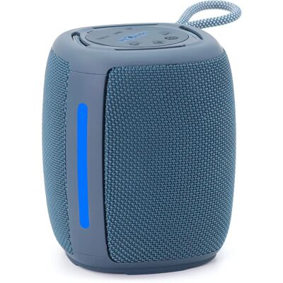 Altavoz portátil Bluetooth Gembird - 5W, LED, Azul Altavoz portátil Bluetooth Gembird - 5W, LED, Azul