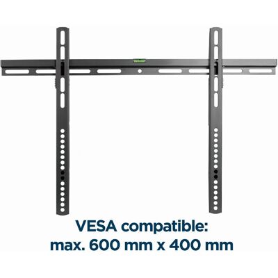 Support TV Gembird WM-70F-02 - 37-70 pouces - Noir - Publicité Support TV Gembird WM-70F-02 - 37-70 pouces - Noir - Publicité