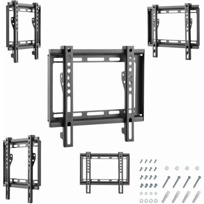 Gembird WM-42F-04 TV-Wandhalterung - Für 23-42 Zoll Fernseher - Schwarz Gembird WM-42F-04 TV-Wandhalterung - Für 23-42 Zoll Fernseher - Schwarz