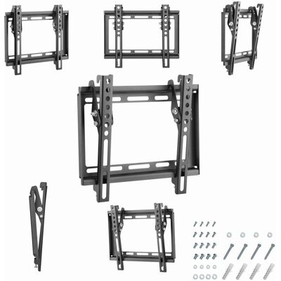 Gembird WM-42T-04 Support Mural TV - Supporte téléviseurs 23-42" - Noir Gembird WM-42T-04 Support Mural TV - Supporte téléviseurs 23-42" - Noir