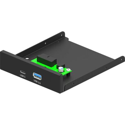 Gembird FDI3-U3C-01 Kartenleser - USB 3.1 Internes 3,5" Frontpanel Gembird FDI3-U3C-01 Kartenleser - USB 3.1 Internes 3,5" Frontpanel