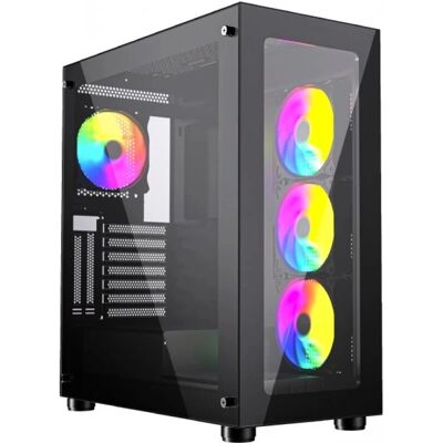 Gembird X450MAX Gaming-Computergehäuse - ARGB, Mini-ATX, ATX Gembird X450MAX Gaming-Computergehäuse - ARGB, Mini-ATX, ATX