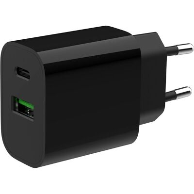 Gembird TA-UC-PDQC20-01-BK 20W Universalladegerät Gembird TA-UC-PDQC20-01-BK 20W Universalladegerät