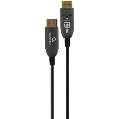 Gembird Gembird CC-DP8K-AOC-30M Aktív optikai DisplayPort-kábel Gembird Gembird CC-DP8K-AOC-30M Aktív optikai DisplayPort-kábel