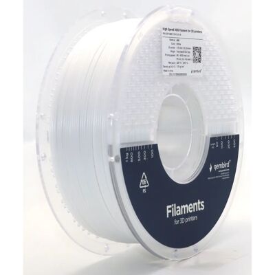 Gembird Hochgeschwindigkeits ABS Filament - 3D-ABS1.75HY-01-W Gembird Hochgeschwindigkeits ABS Filament - 3D-ABS1.75HY-01-W