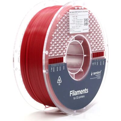 Gembird filament pentru imprimantă 3D - 1,75mm Roșu - Filament 3D Gembird filament pentru imprimantă 3D - 1,75mm Roșu - Filament 3D
